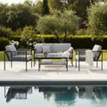 modern wicker outdoor lounge set beyond living australia