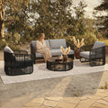 modern wicker outdoor sofa set beyond living australia