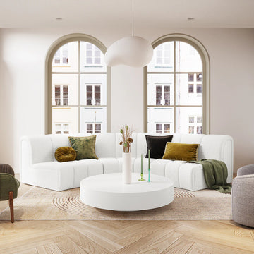 modular boucle sofa Australia