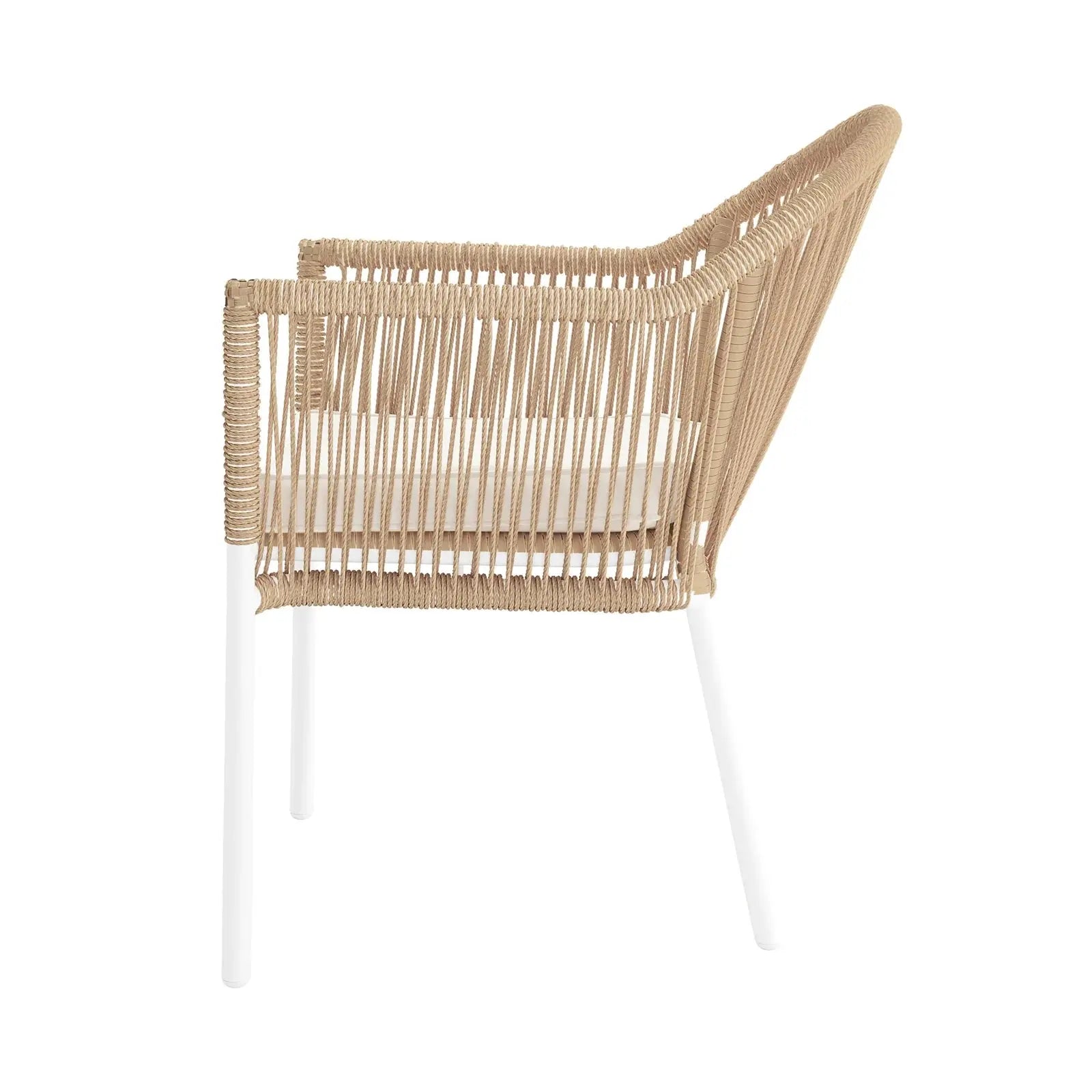 natural wicker patio dining chairs outdoor furniture