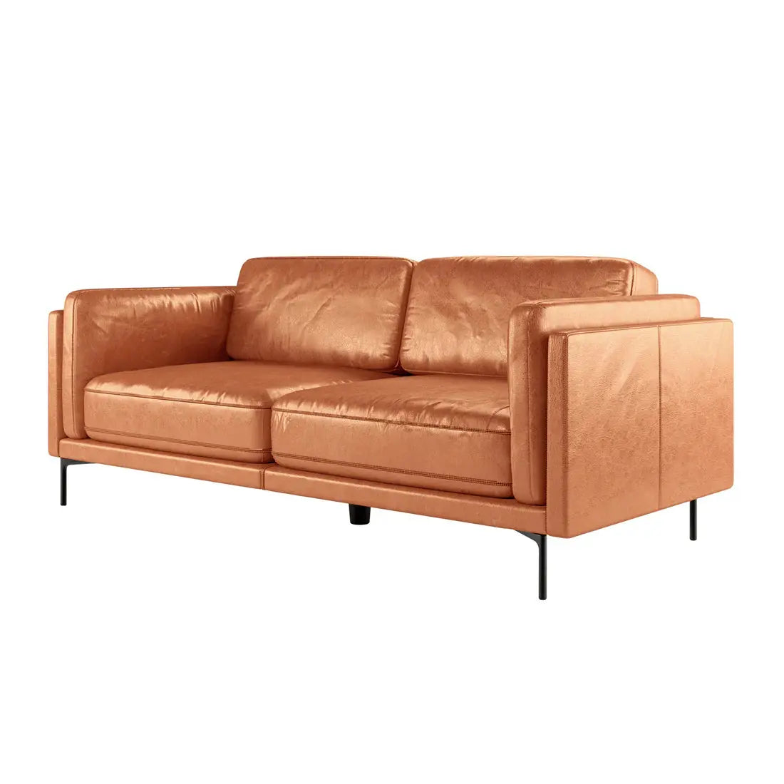 oslo 3 seater pu leather sofa australia beyond living