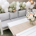 portland outdoor corner sofa lounge with foot stools australia