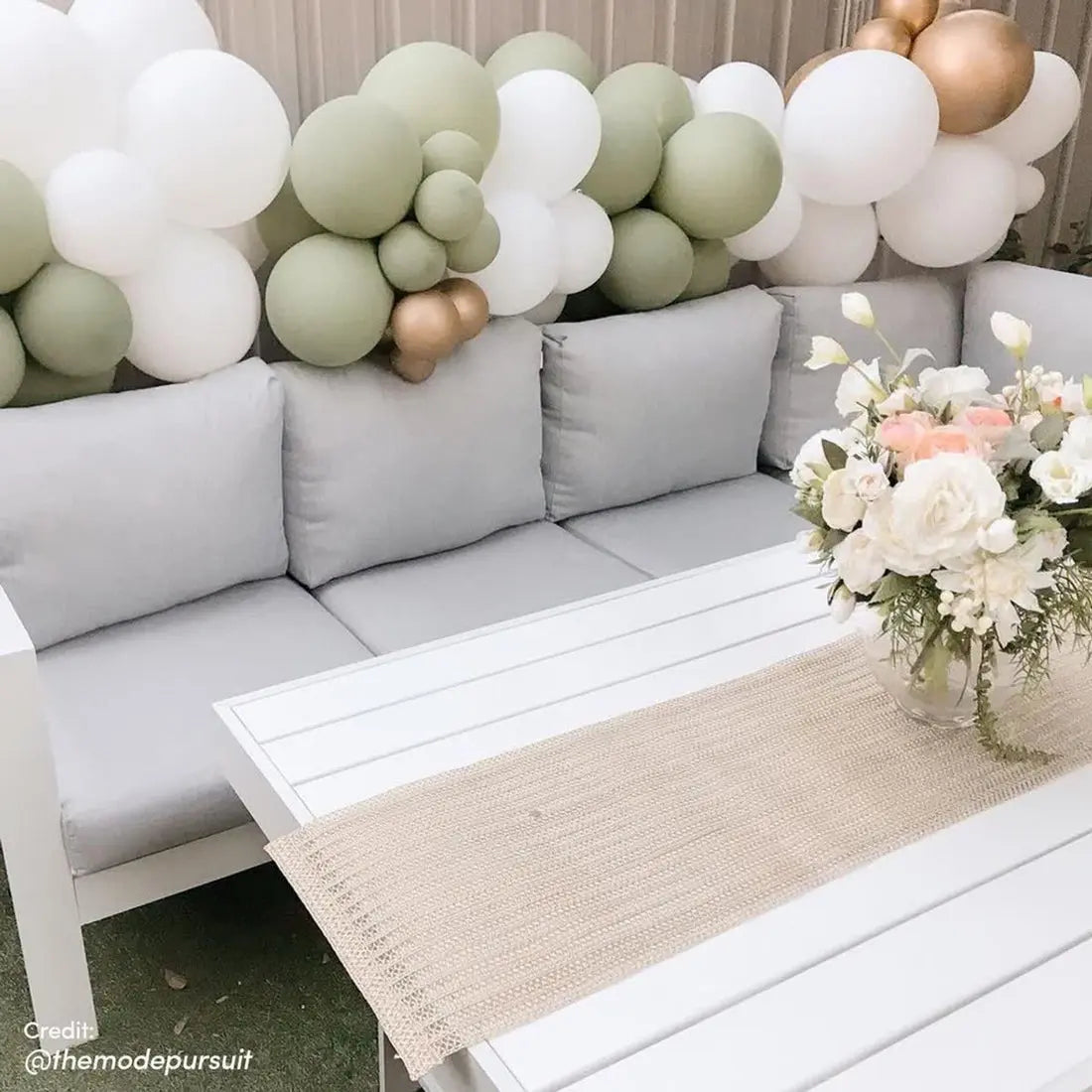 portland outdoor corner sofa lounge with foot stools australia