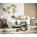 premium boucle 2 seater sofa beyond living