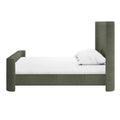 premium boucle bed frame beyond living australia