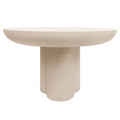 premium concrete patio dining table beyond living