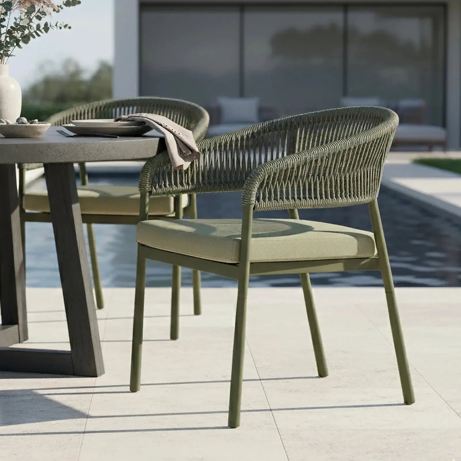 premium rope outdoor dining chairs beyond living australia