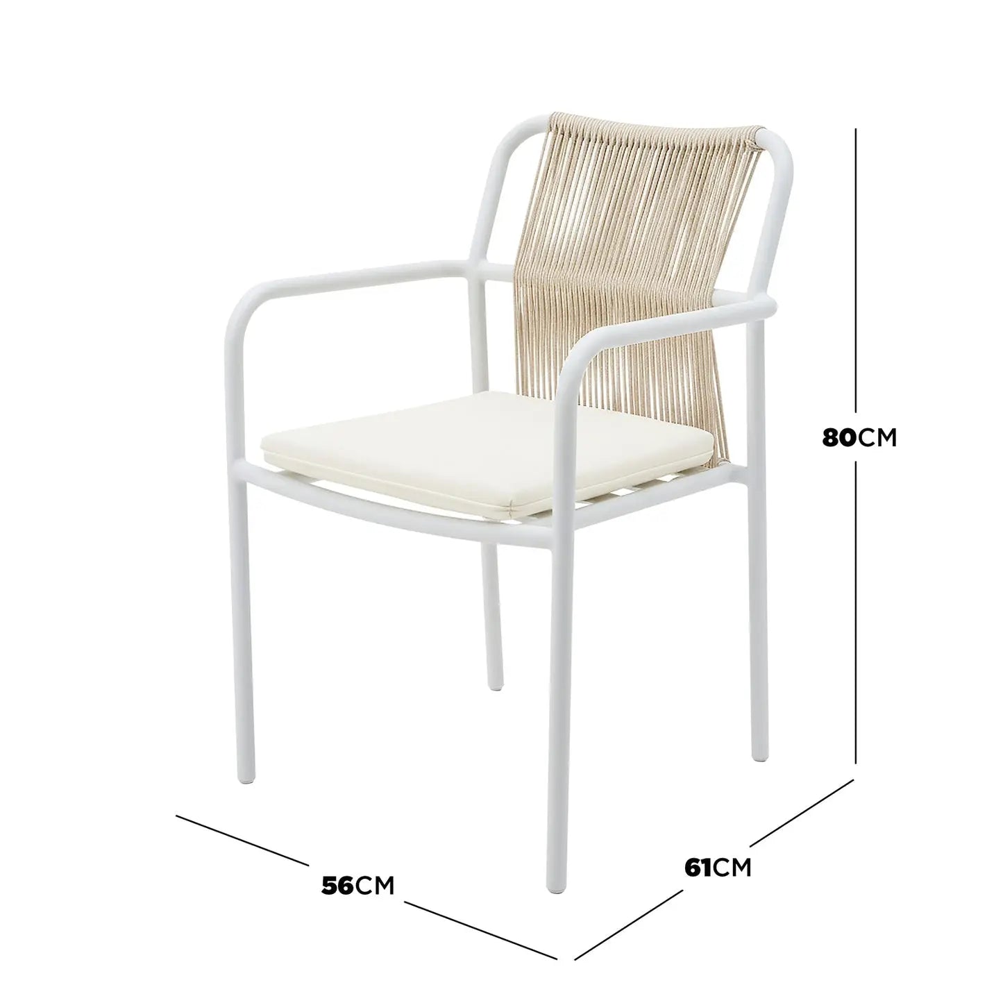 premium rope patio chairs beyond living australia