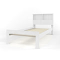 solid pine single bed frame white bedroom furniture