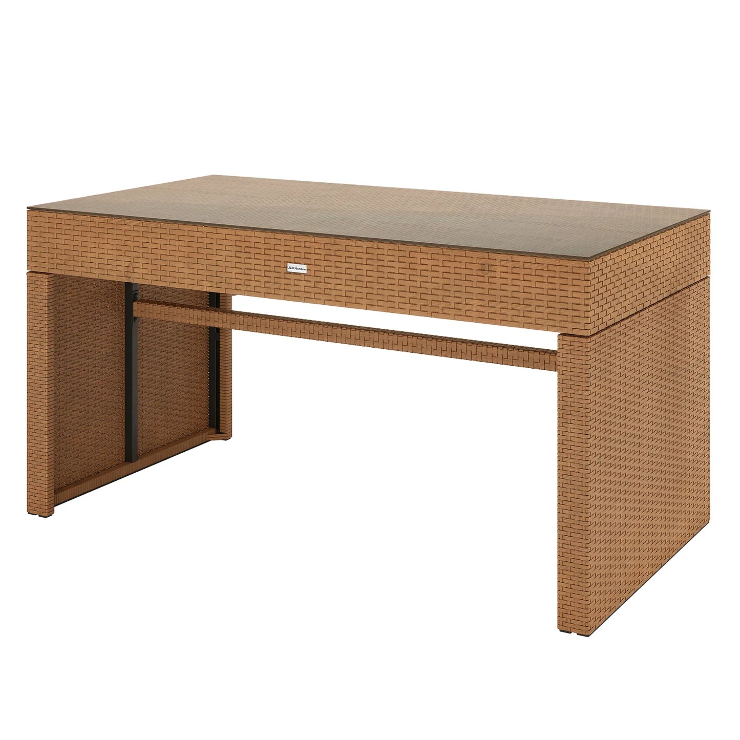 stylish outdoor bench dining set for patio entertaining