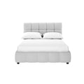 upholstered boucle bed frame contemporary bedroom furniture