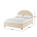 upholstered gas lift bed frame australia double size