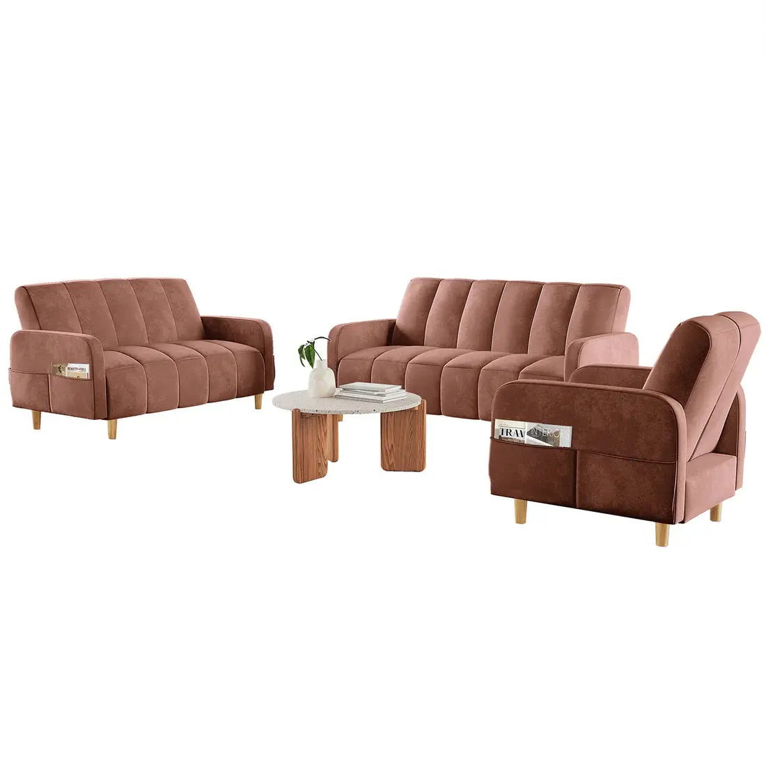 anica velvet fabric sofa bed set australia