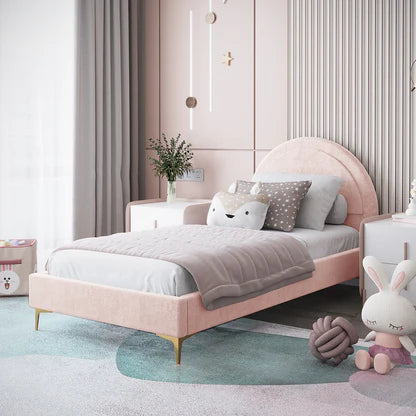 velvet kids bed frame beyond living australia