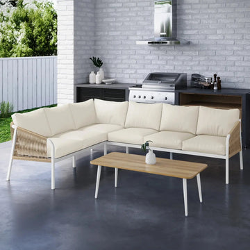 vernon 6 seater wicker outdoor lounge set australia